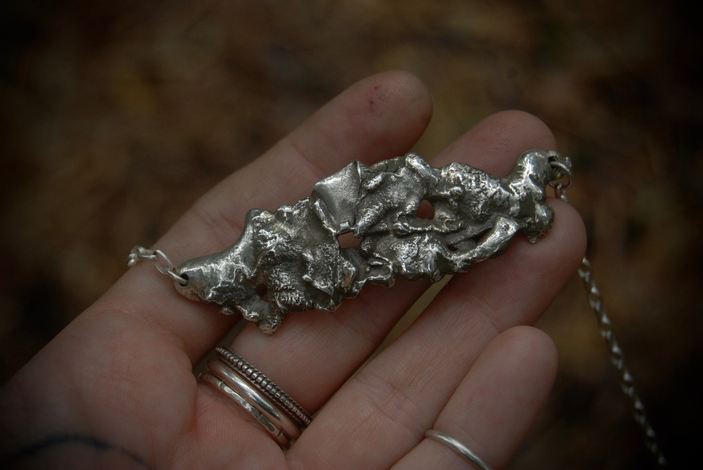 Melted Nugget Choker